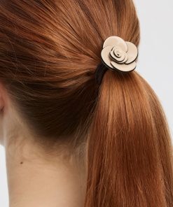 Hair Tie with Flower