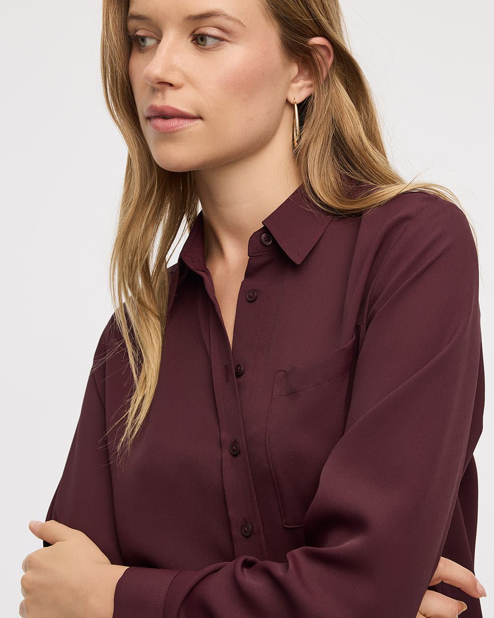 Long-Sleeve Blouse - R Essentials - Image 17