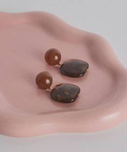 Resin Pendant Earrings