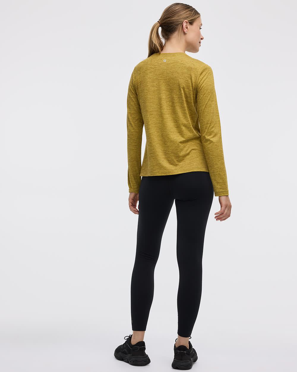Long-Sleeve Crew-Neck T-Shirt - DRY-LUX (R) Hyba Essentials - Image 9