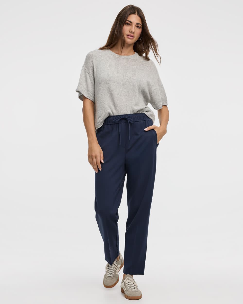 Tapered-Leg High-Rise Pants - The Modern Stretch (R) - Image 6