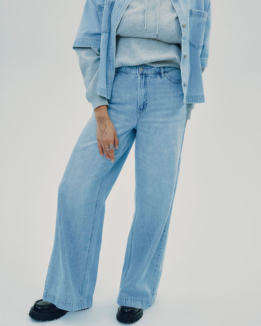 Wide-Leg High-Rise Jean - Image 15