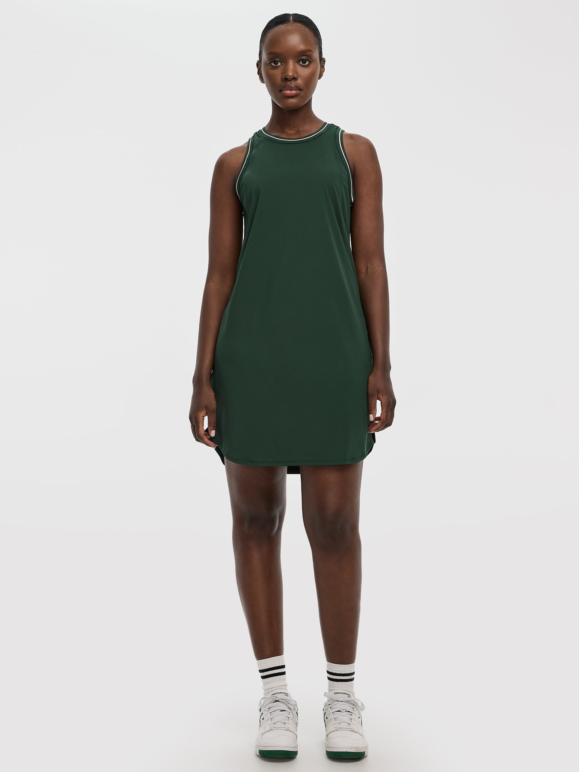 Sleeveless Crew-Neck Dress - Hyba - Image 5