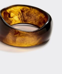 Wide Resin Cuff Bracelet