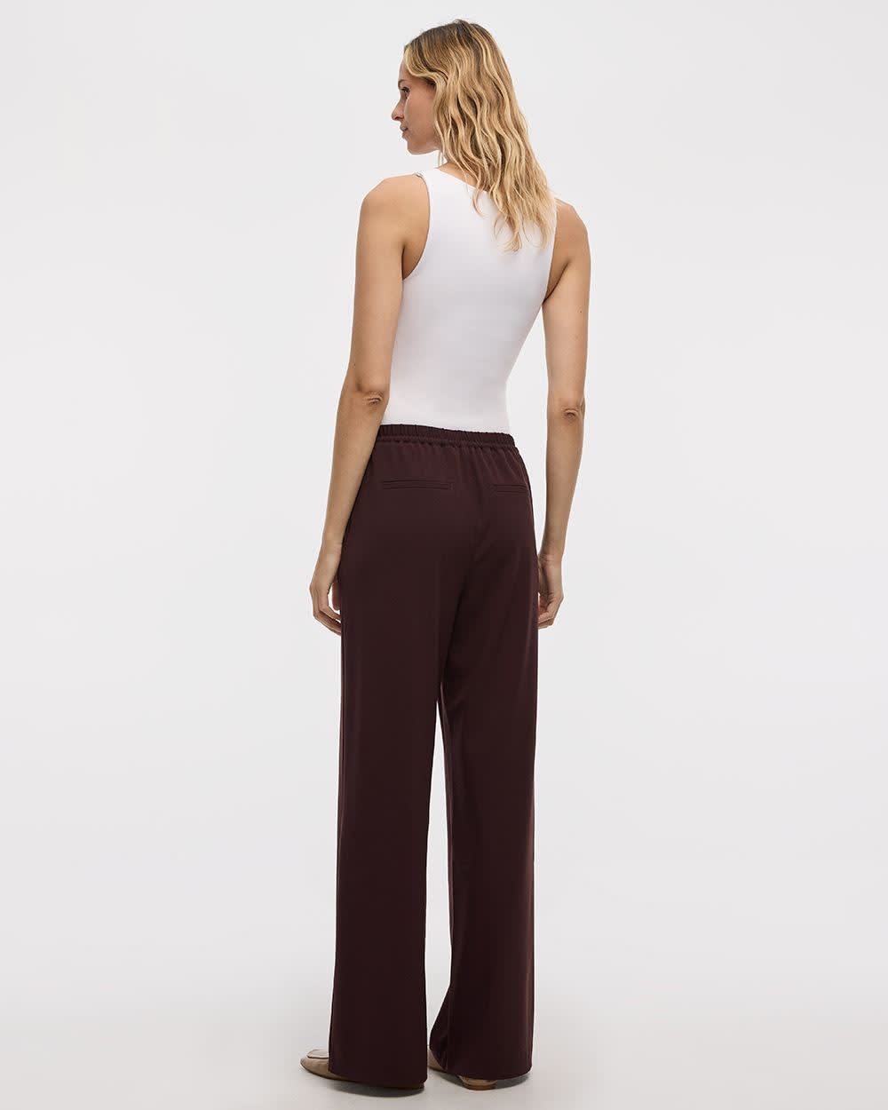 Wide-Leg High-Rise Pull-On Pant - The Timeless - Image 7