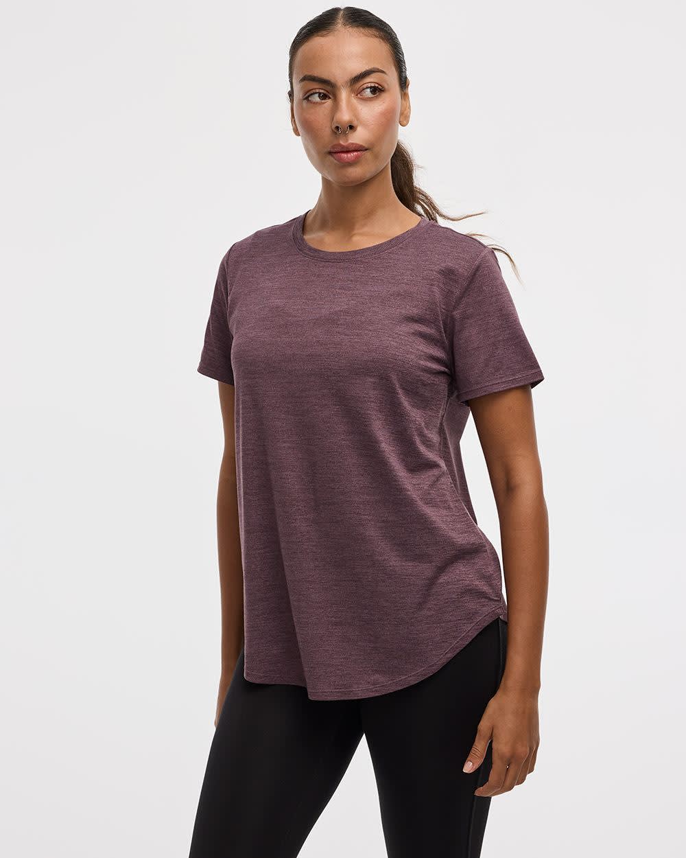 Short-Sleeve Crew-Neck Tee - DRY-LUX (R) Hyba Essentials - Image 15