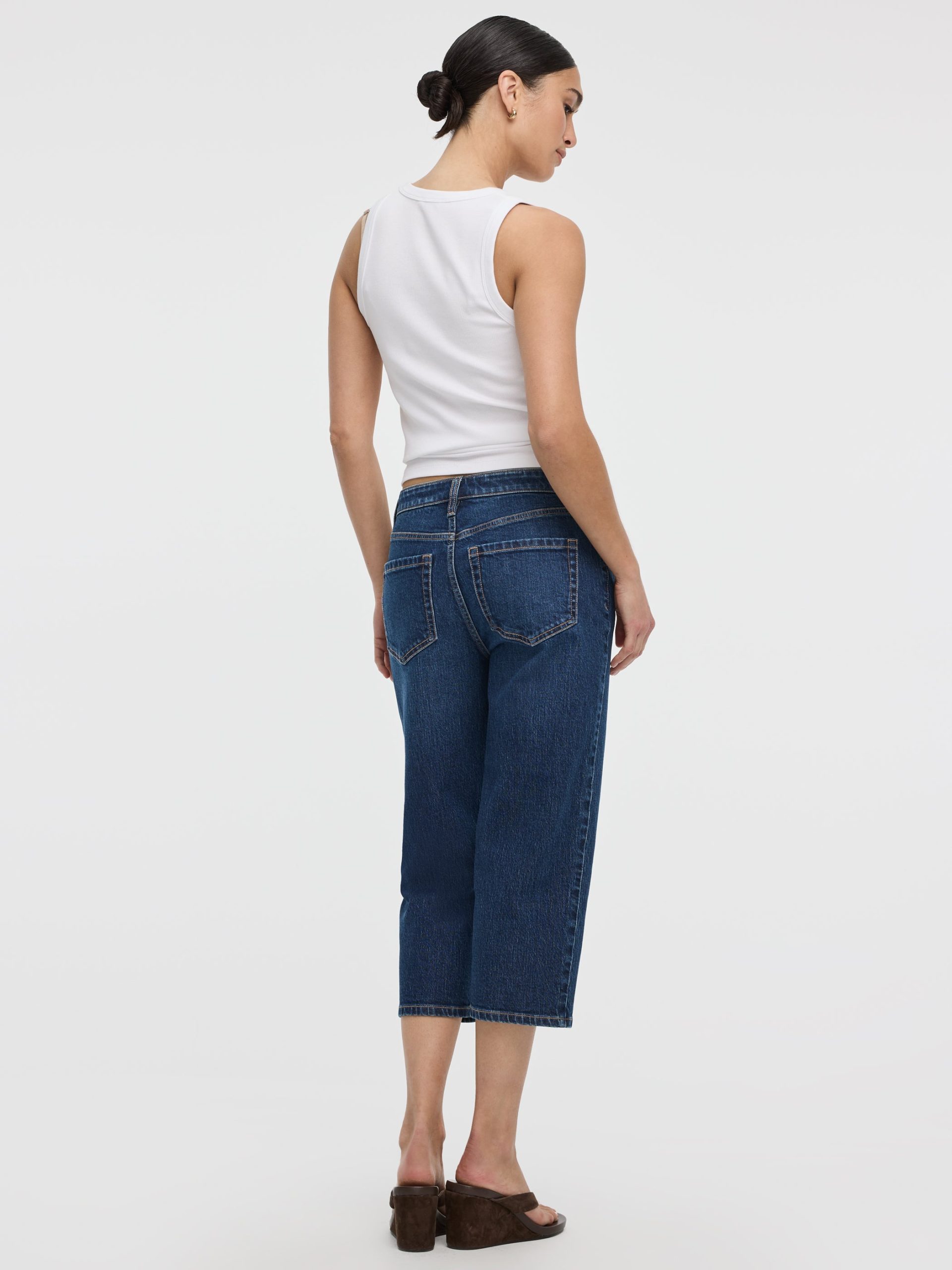 Straight-Leg Mid-Rise Capri Jean - Image 11