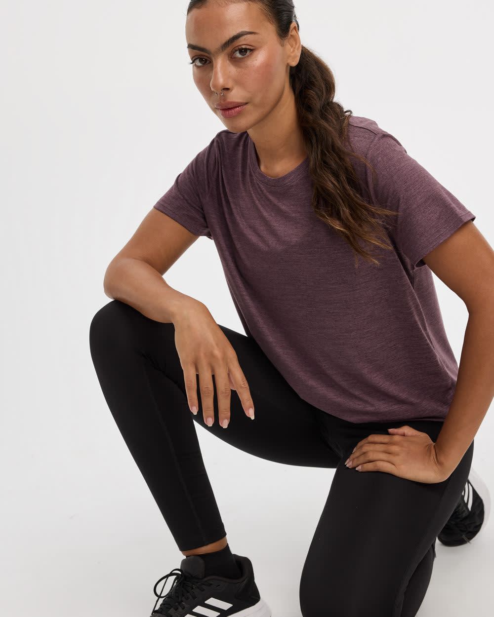 Short-Sleeve Crew-Neck Tee - DRY-LUX (R) Hyba Essentials - Image 13