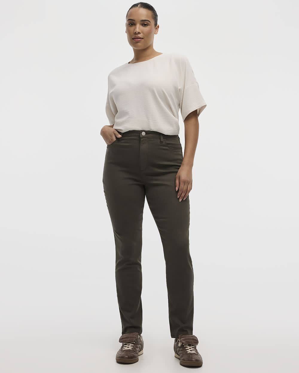 Skinny-Leg High-Rise Jean - The Signature (R) - Curvy Fit
