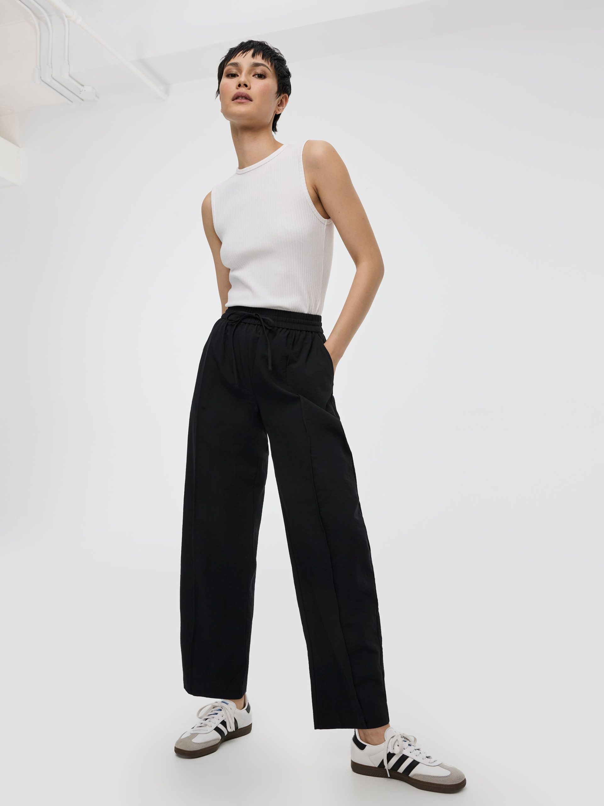 Pintuck Barrel Pant - Image 5