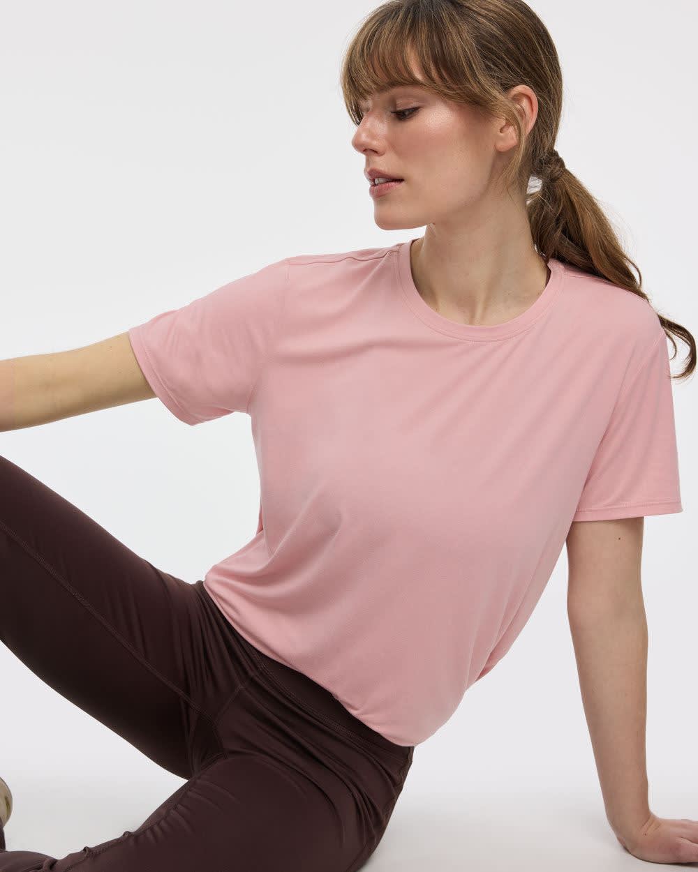 Crew-Neck Tee - DRY-LUX (R) Hyba Essentials - Image 25