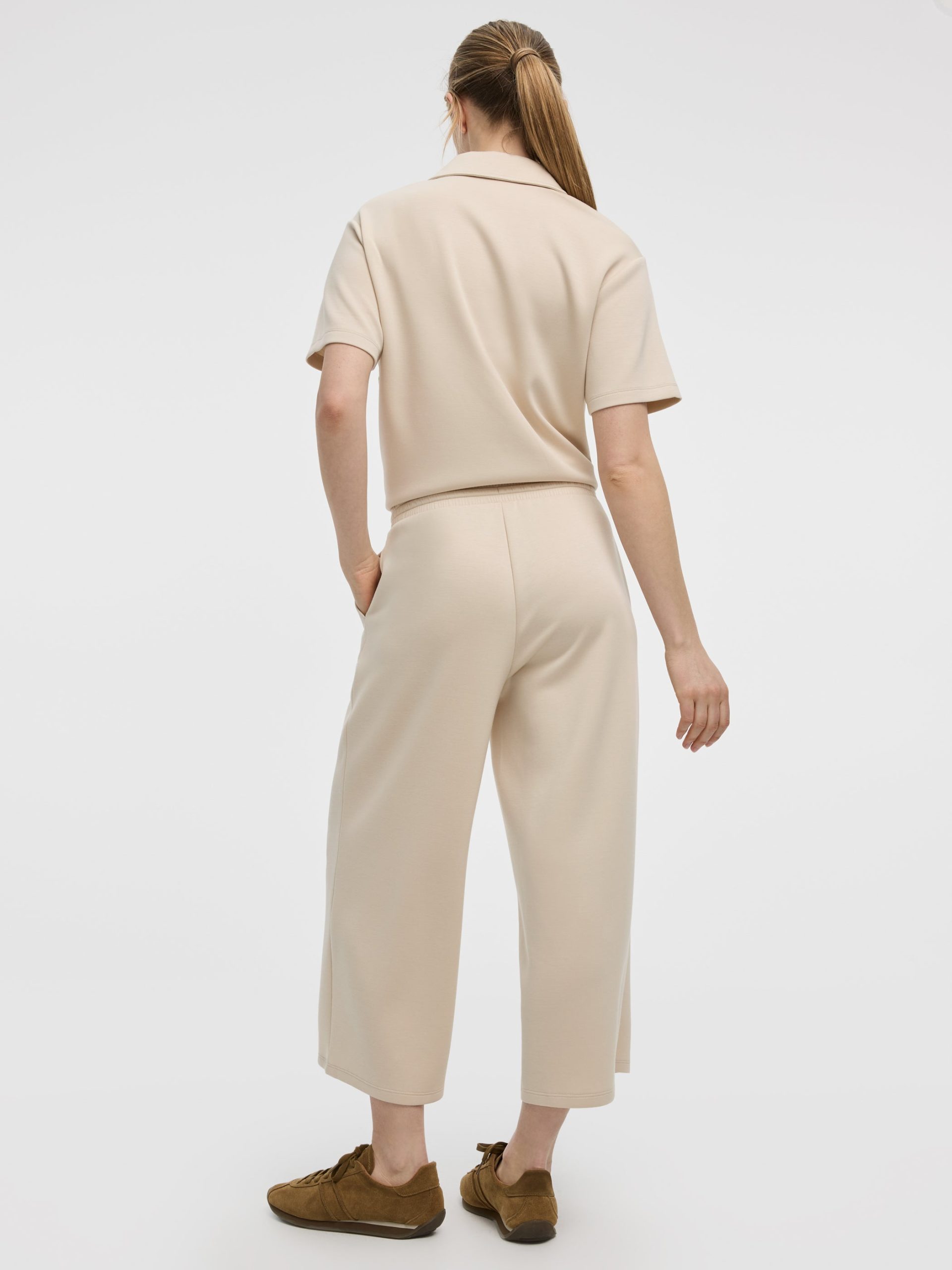 Cropped Wide-Leg Pants - HYLUX Hyba - Image 9