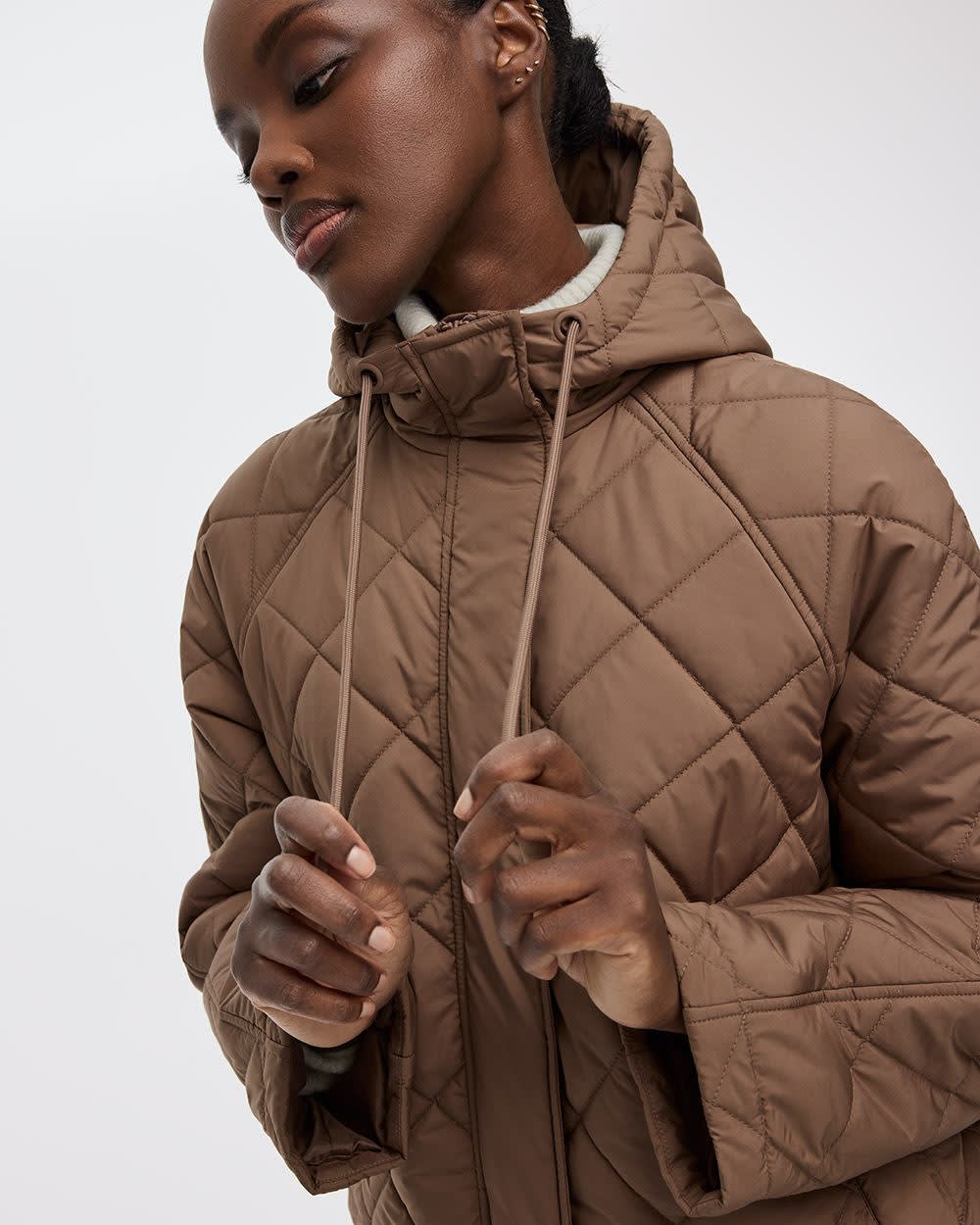 Quilted Hooded Jacket - Image 9