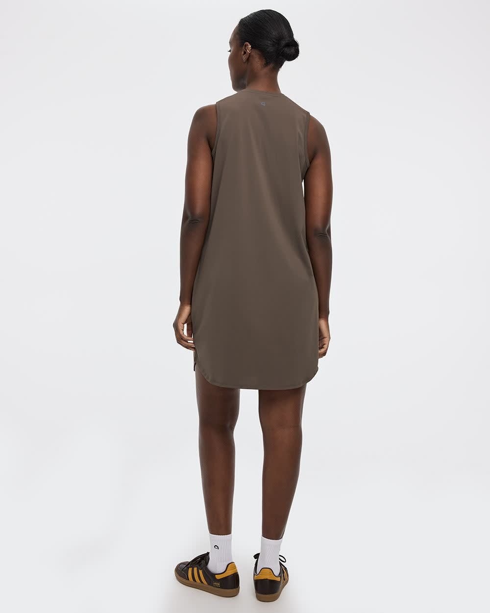 Sleeveless Crew-Neck Dress - Hyba - Image 7