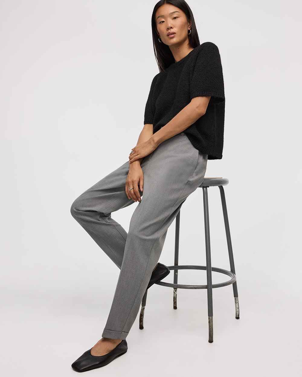 Tapered-Leg High-Rise Pant - The Timeless - Image 14
