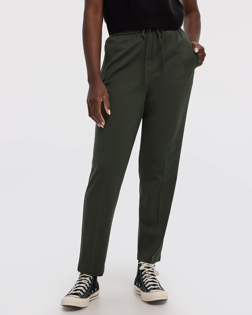 Tapered-Leg High-Rise Pants - The Modern Stretch (R) - Image 13
