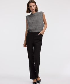 Straight-Leg High-Rise Pant - The Iconic (R)