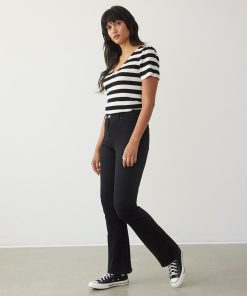Boot-Leg Mid-Rise Jean