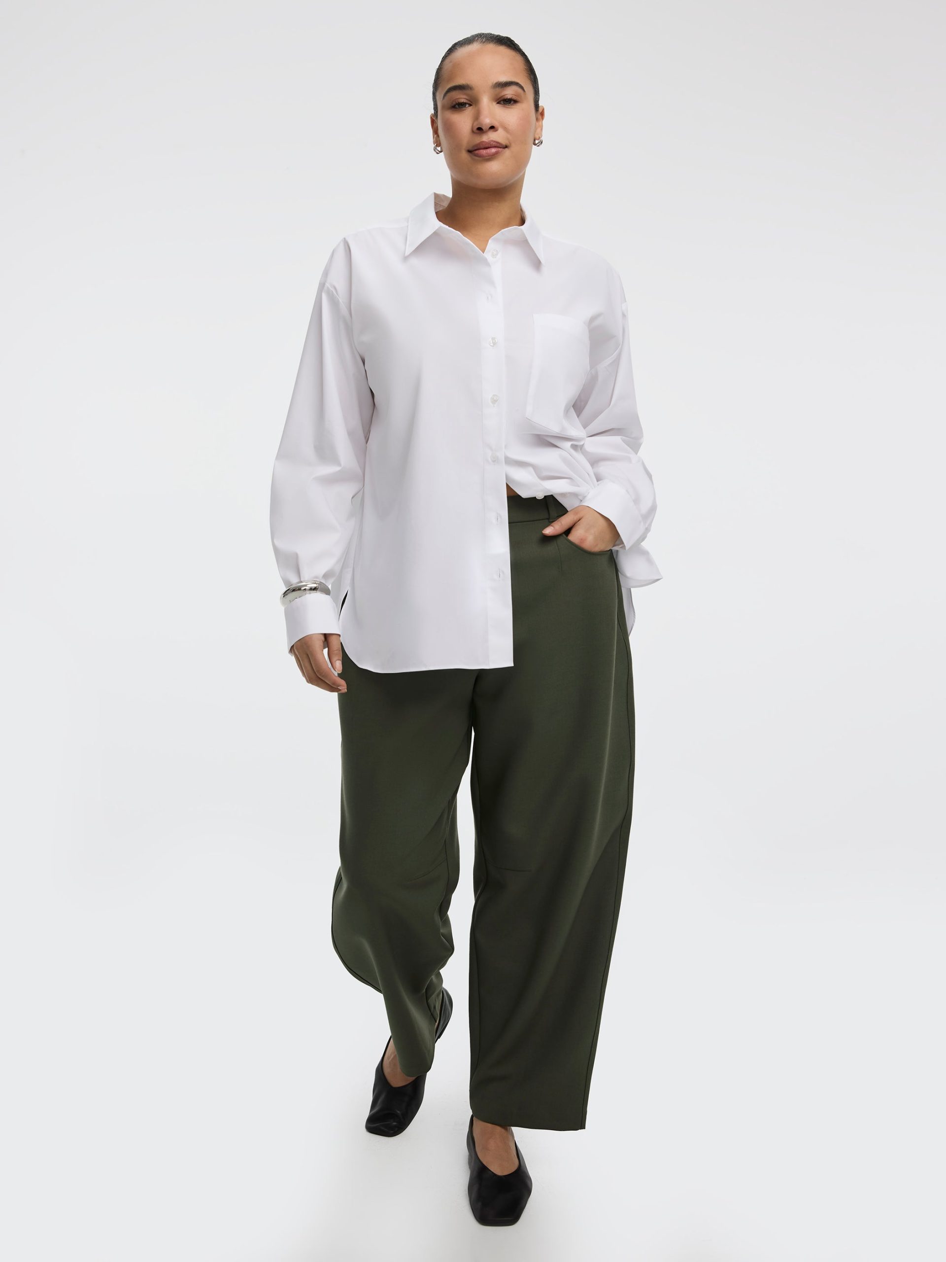 Mid-Rise Barrel Pants - Curvy Fit - Image 6