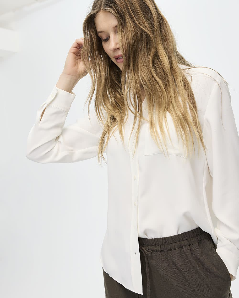 Long-Sleeve Blouse - R Essentials - Image 32
