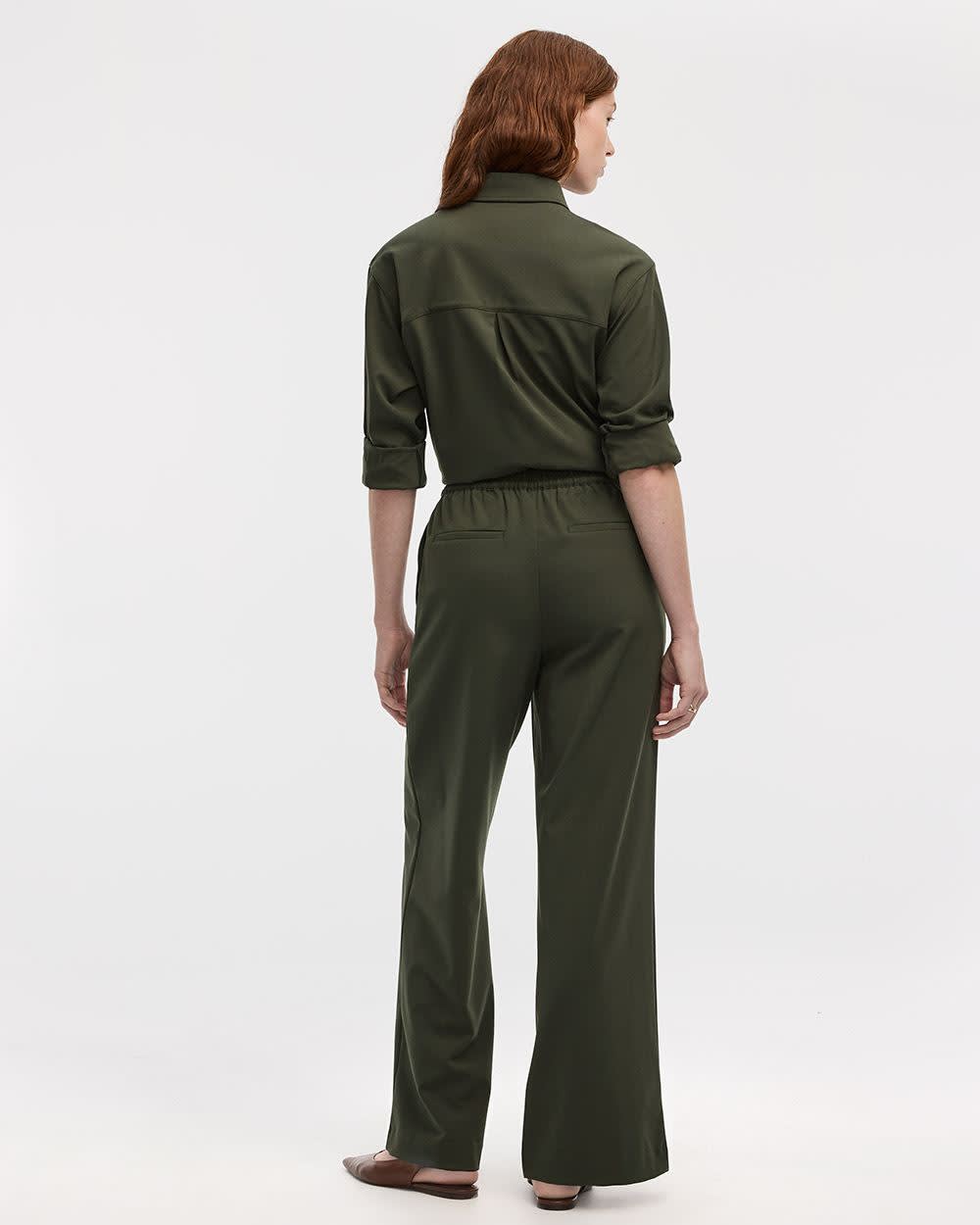 Wide-Leg High-Rise Pull-On Pant - The Timeless - Image 12