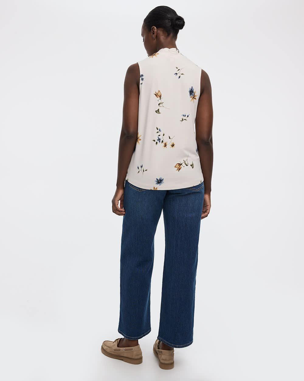 Sleeveless V-Neck Top - Image 6