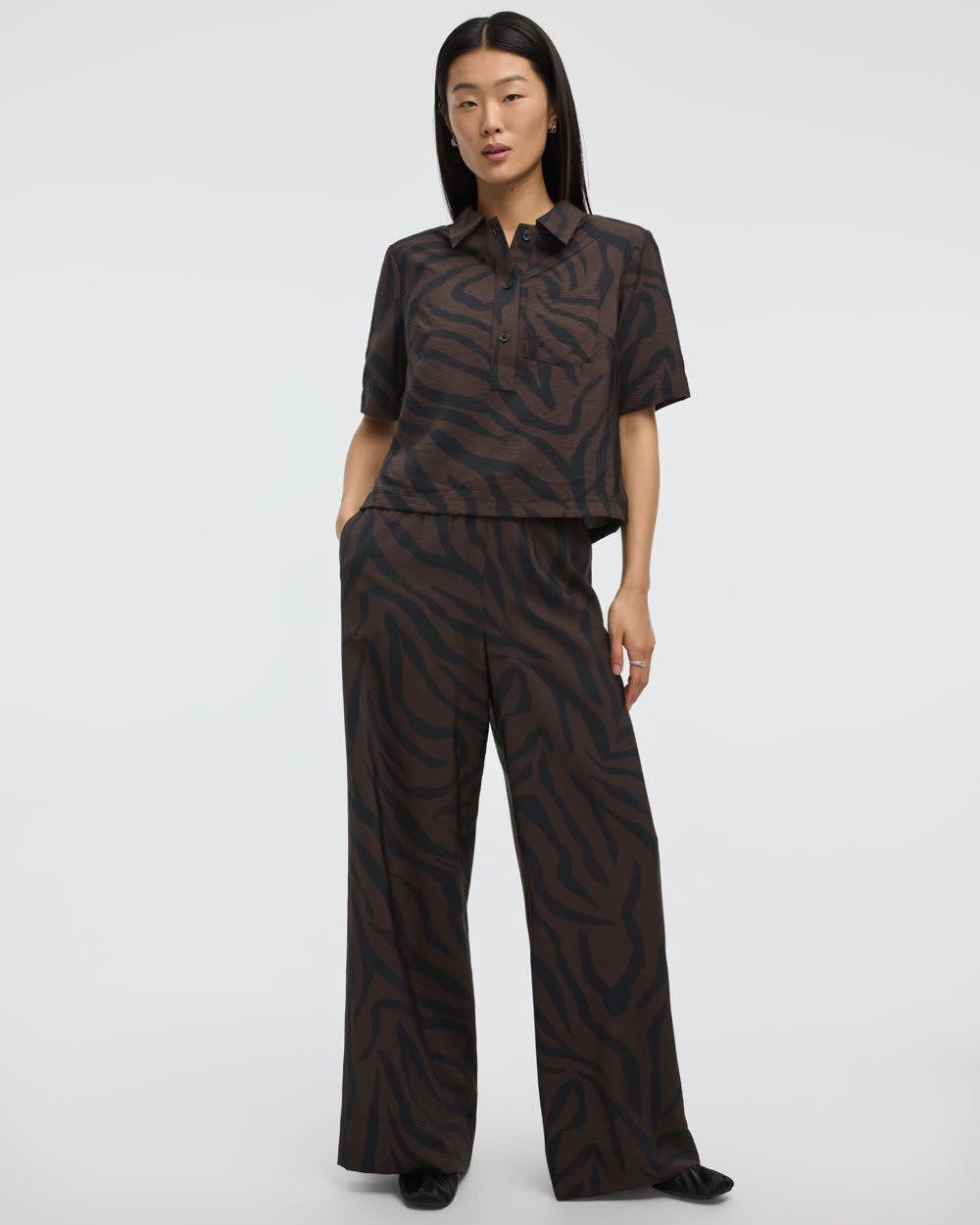 Wide-Leg High-Rise Pull-On Pant - Image 6