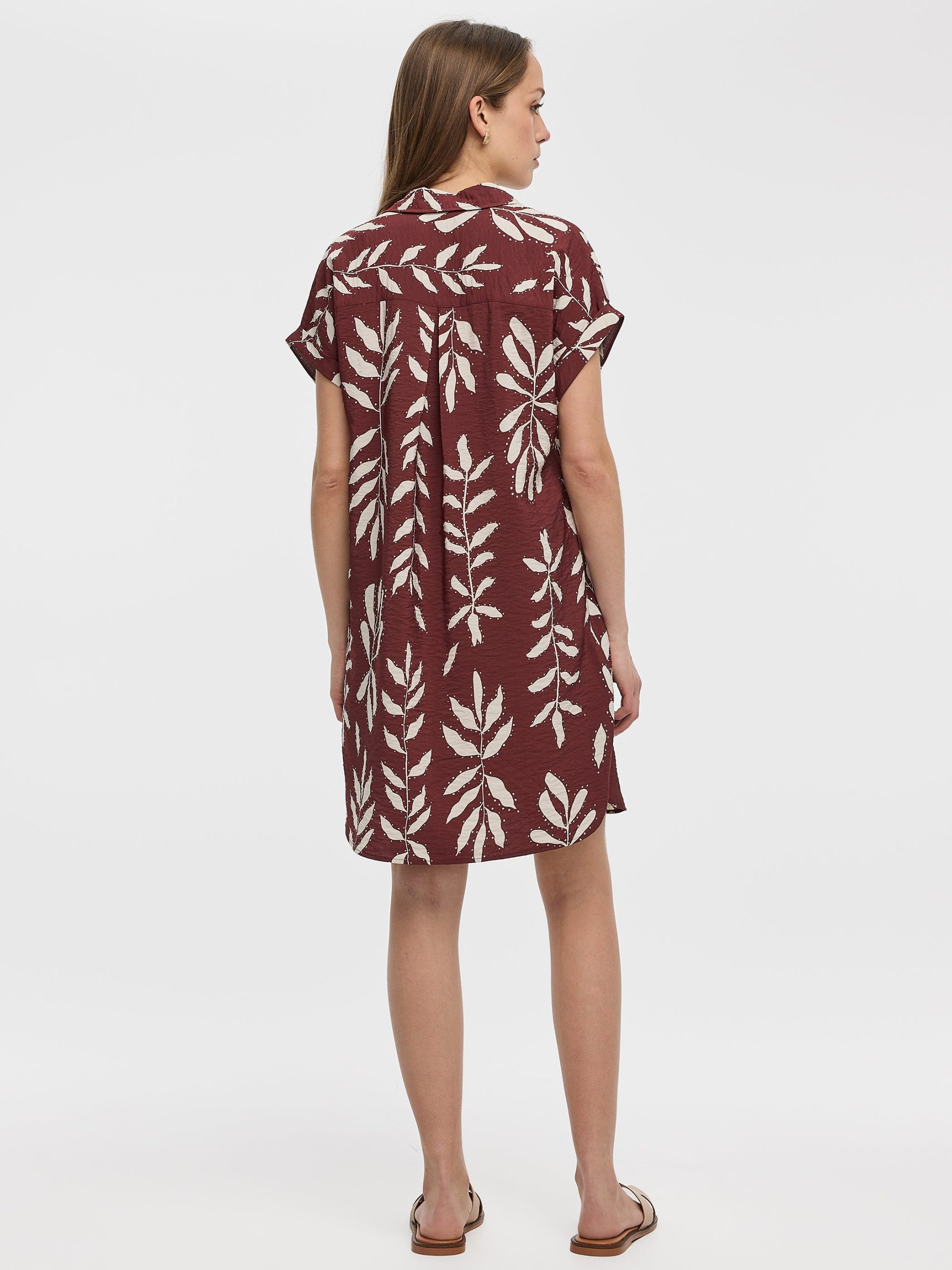 Short-Sleeve Shift Dress - Image 11