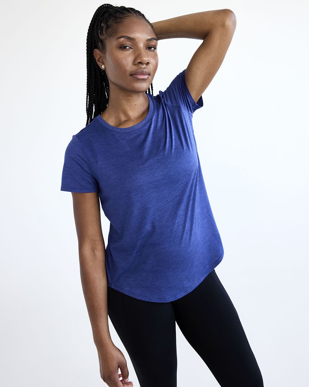 Short-Sleeve Crew-Neck Tee - DRY-LUX (R) Hyba Essentials - Image 26