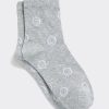 Anklet Socks with Smiley Faces